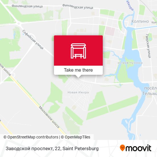 Заводской проспект, 22 map