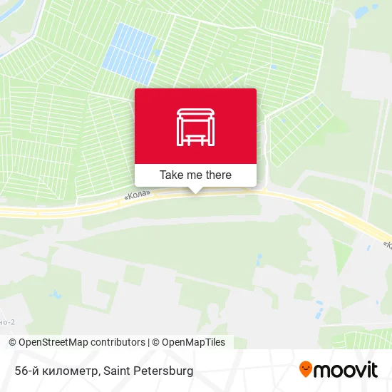 56-й километр map