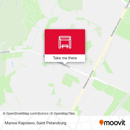 Малое Карлино map