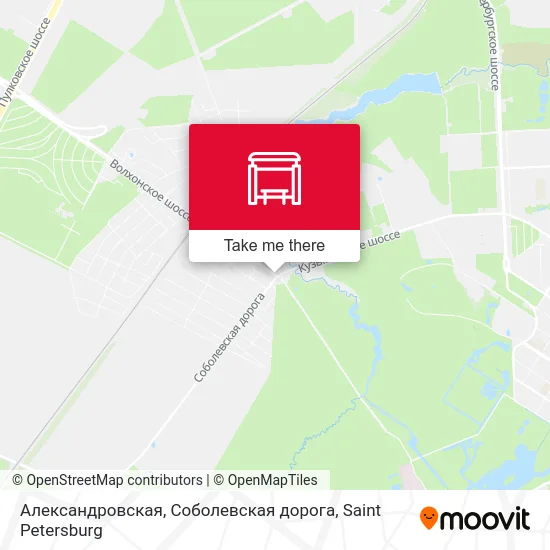 Александровская, Соболевская дорога map