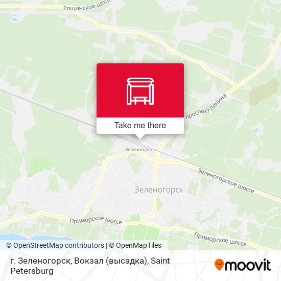г. Зеленогорск, Вокзал (высадка) map