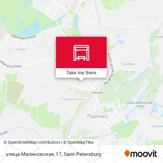 улица Малиновская, 17 map