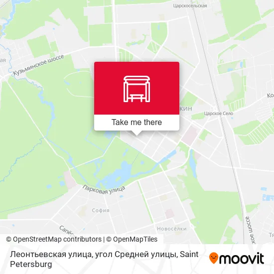 Леонтьевская улица, угол Средней улицы map