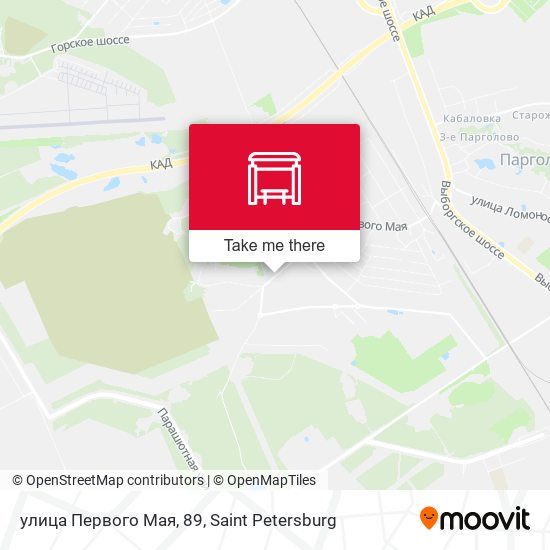 улица Первого Мая, 89 map