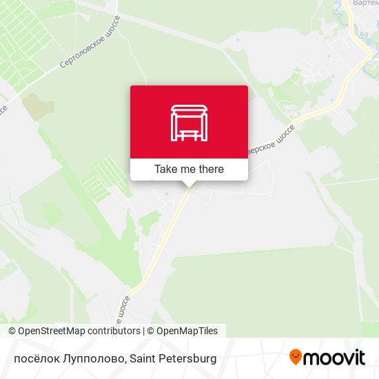 посёлок Лупполово map