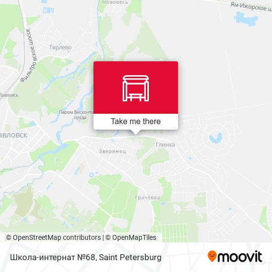 Школа-интернат №68 map