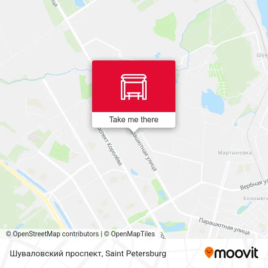 Шуваловский проспект map