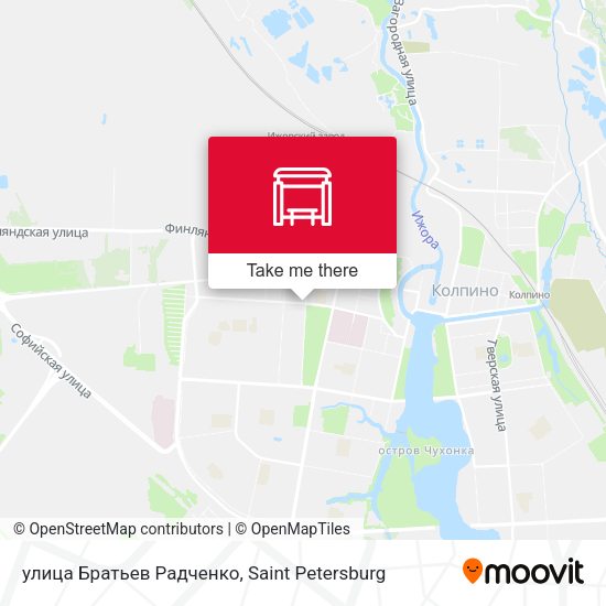 улица Братьев Радченко map