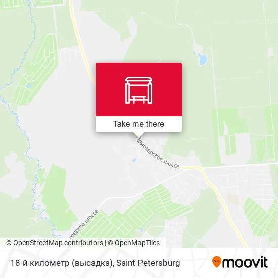 18-й километр (высадка) map