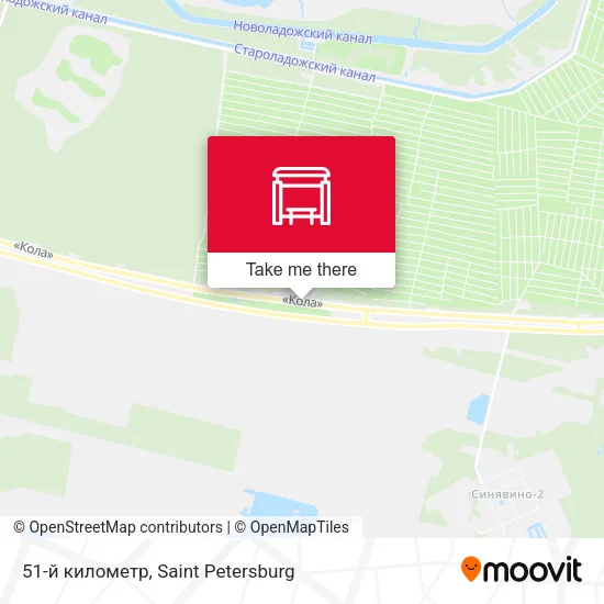 51-й километр map