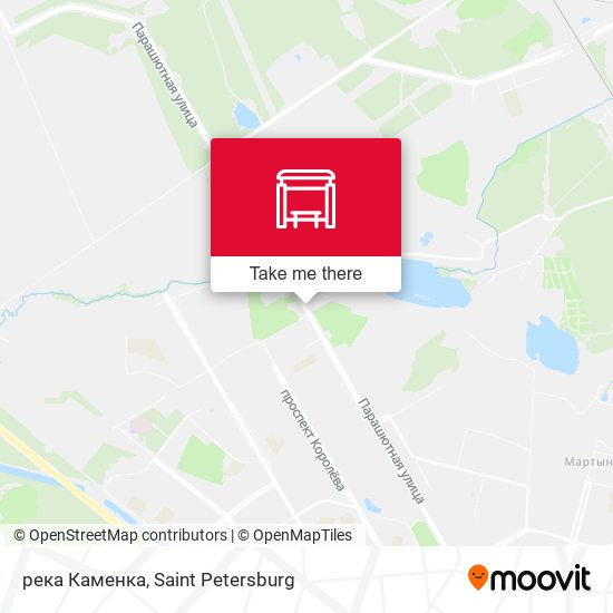 река Каменка map