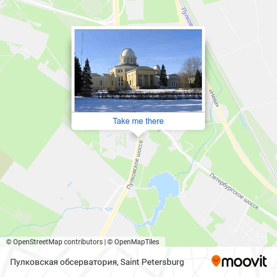 Пулковская обсерватория map