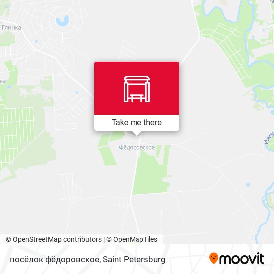 посёлок фёдоровское map