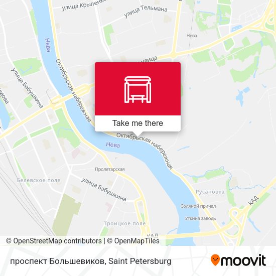 проспект Большевиков map