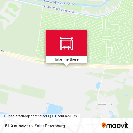 51-й километр map