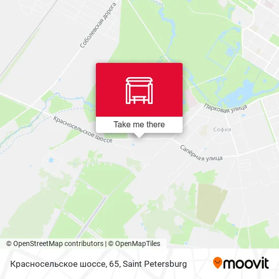 Красносельское шоссе, 65 map