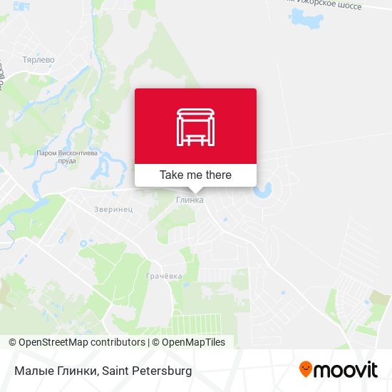 Малые Глинки map