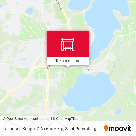 деревня Керро, 7-й километр map