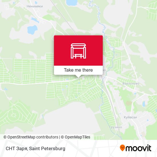 СНТ Заря map