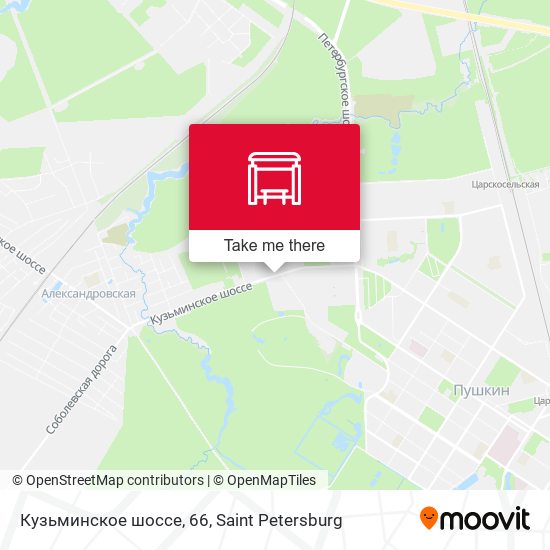 Кузьминское шоссе, 66 map