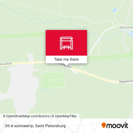 36-й километр map