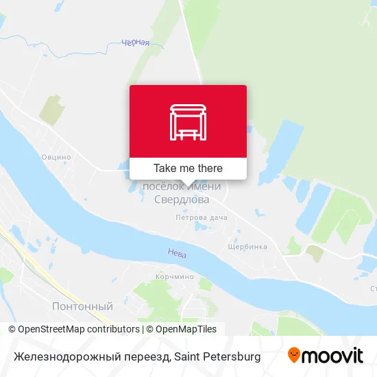 Железнодорожный переезд map