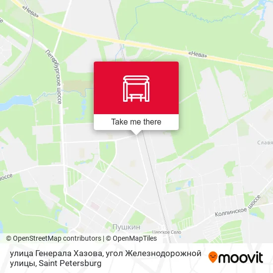 улица Генерала Хазова, угол Железнодорожной улицы map