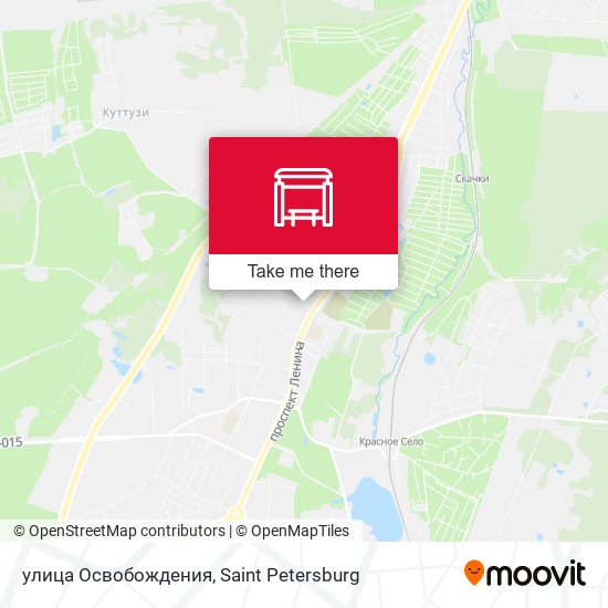 улица Освобождения map