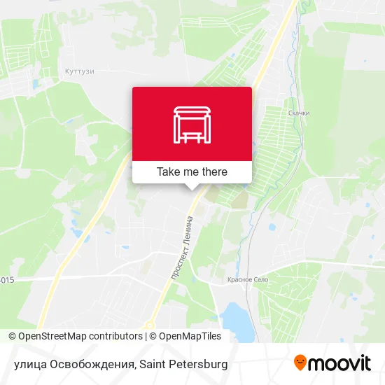 улица Освобождения map