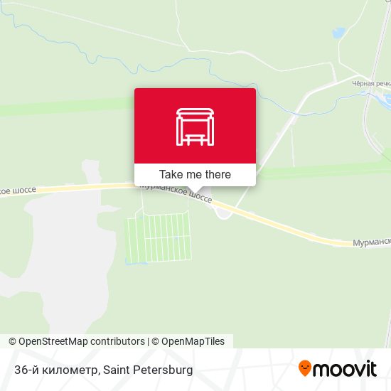 36-й километр map