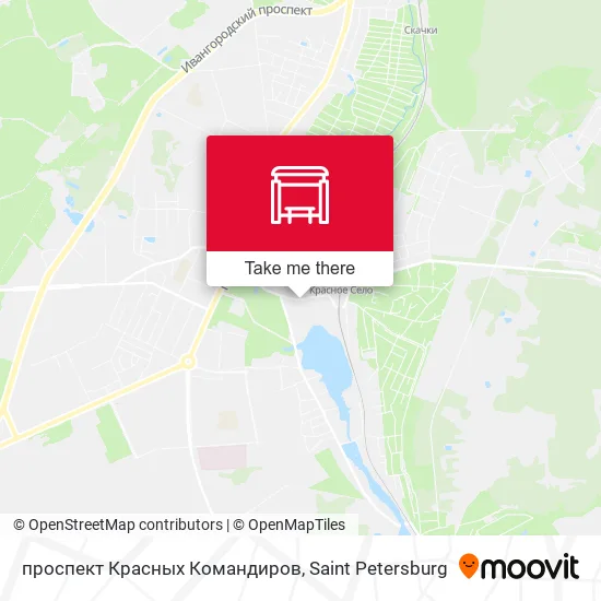 проспект Красных Командиров map
