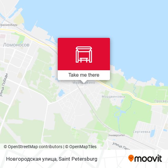 Новгородская улица map