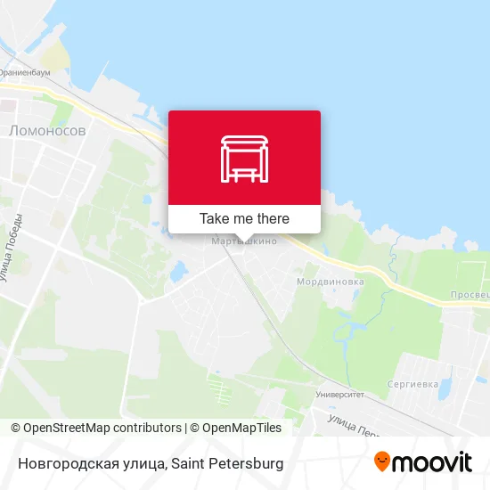 Новгородская улица map