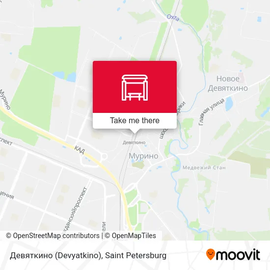 Девяткино (Devyatkino) map