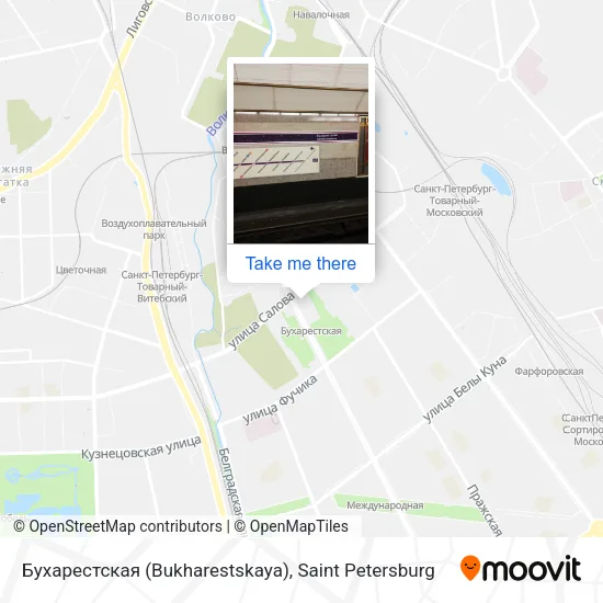 Бухарестская (Bukharestskaya) map