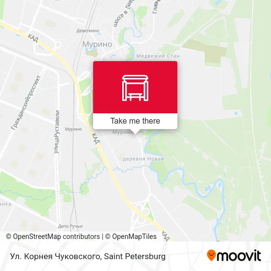 Ул. Корнея Чуковского map