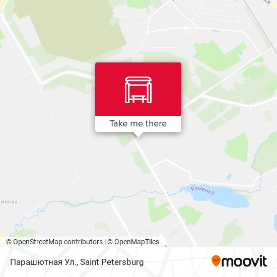 Парашютная Ул. map