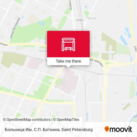 Больница Им. С.П. Боткина map