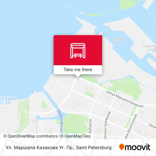 Ул. Маршала Казакова Уг. Пр. map