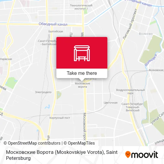 Московские Ворота (Moskovskiye Vorota) map
