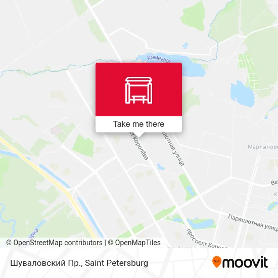 Шуваловский Пр. map