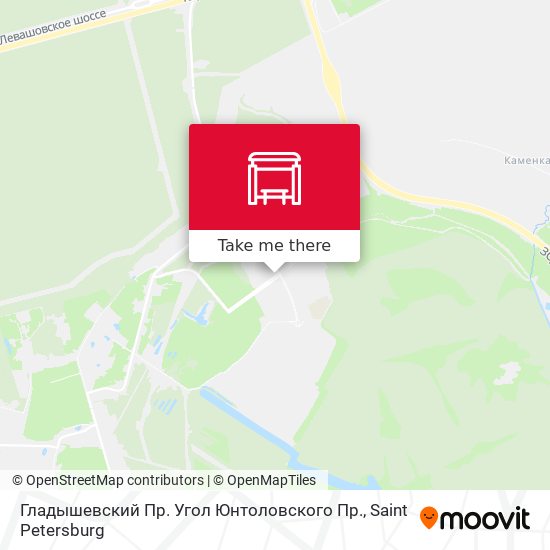 Гладышевский Пр. Угол Юнтоловского Пр. map