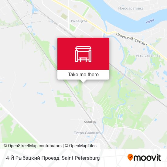 4-Й Рыбацкий Проезд map