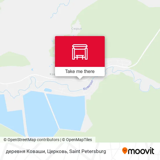 деревня Коваши, Церковь map