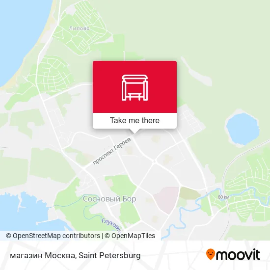 магазин Москва map