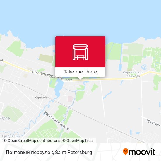 Почтовый переулок map