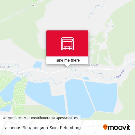деревня Лендовщина map