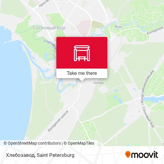 Хлебозавод map