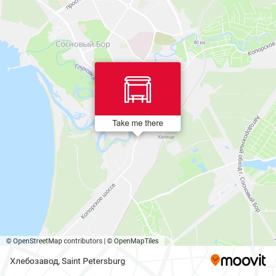 Хлебозавод map