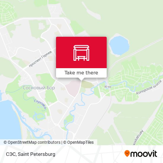 СЭС map